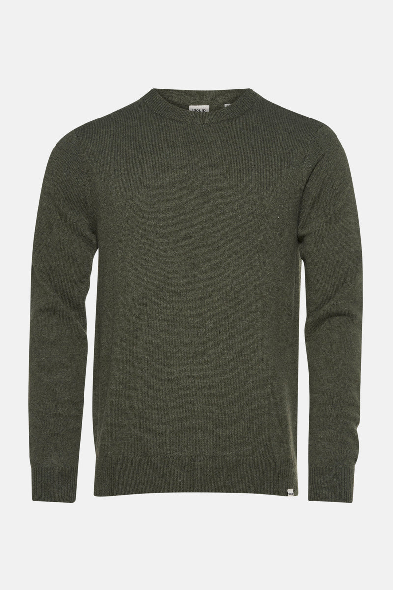 Pull col O Vert - SOLID