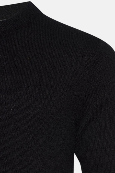 Pull col O Noir - SOLID
