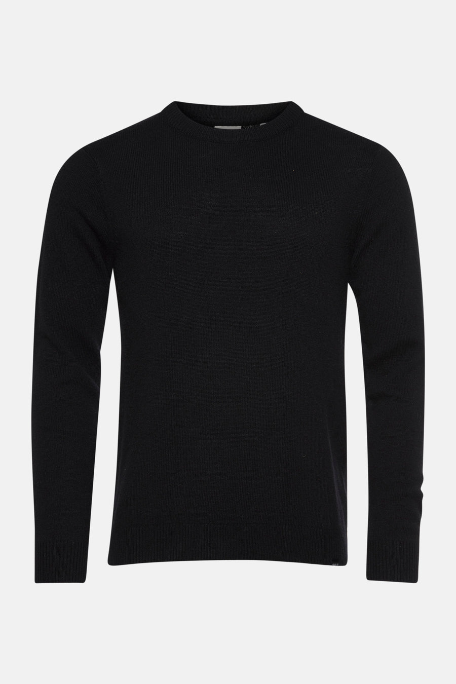 Pull à col rond - noir - SOLID