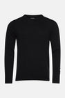 Pull à col rond - noir