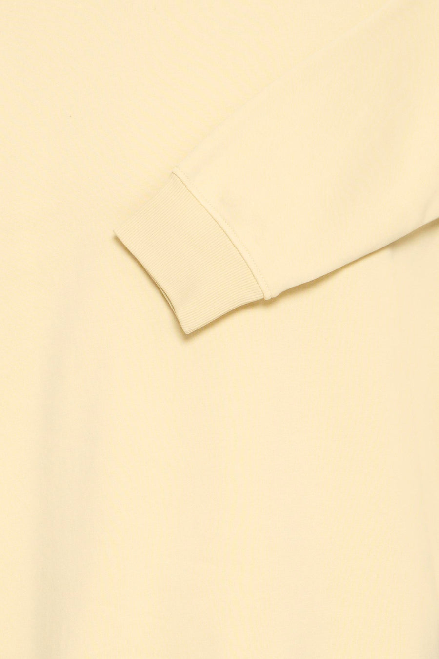 Sweater met ronde hals geel - SOLID - SOLID - 3