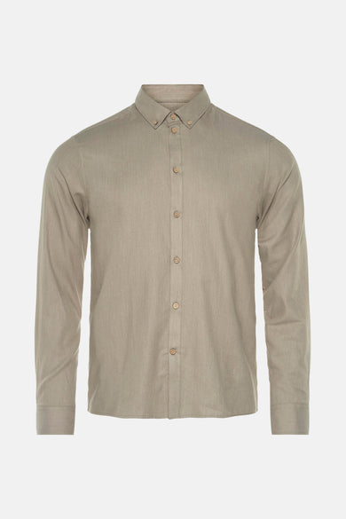 Chemise (manches longues) Beige - SOLID