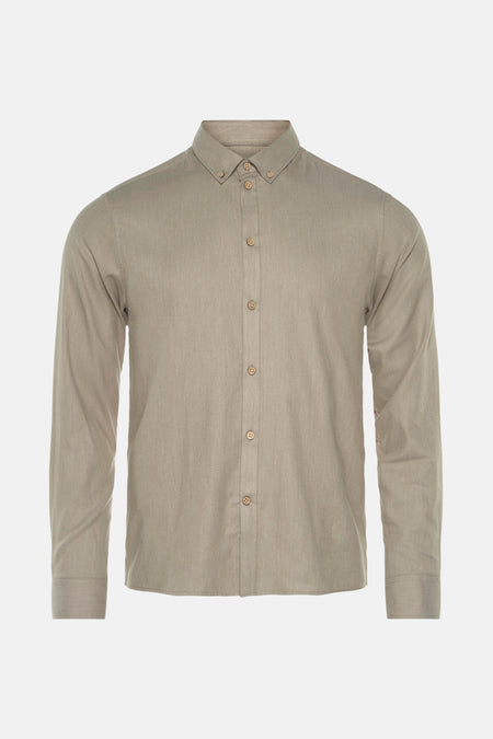 Chemise (manches longues) Beige - SOLID