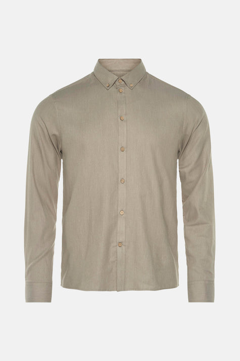 Chemise (manches longues) Beige - SOLID
