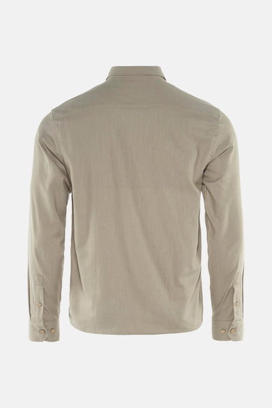 Chemise (manches longues) Beige - SOLID