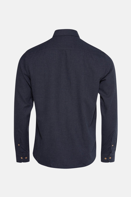 Chemise (manches longues) Bleu - SOLID