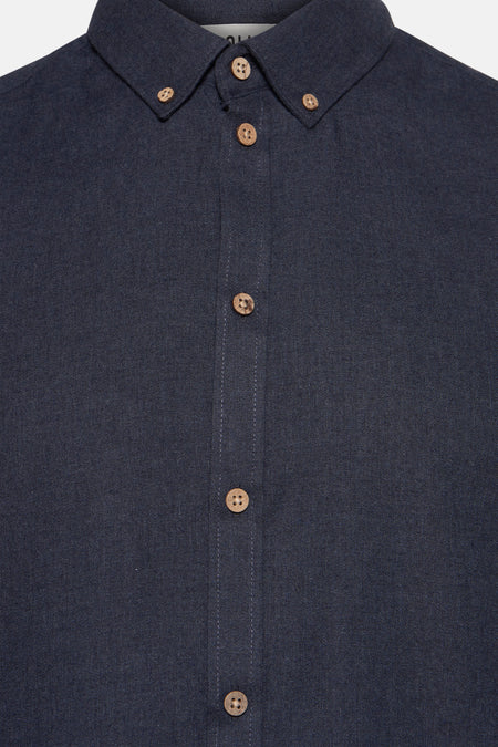 Chemise (manches longues) Bleu - SOLID