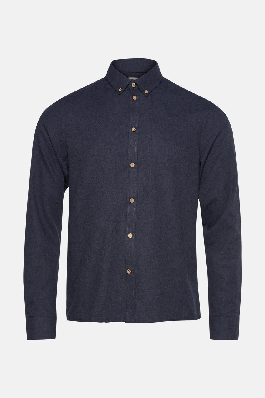 Hemd met lange mouwen - blauw - SOLID