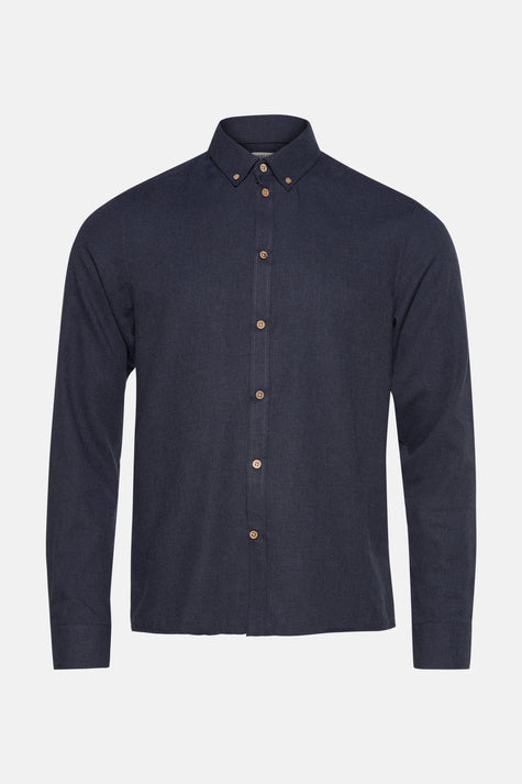 Chemise (manches longues) Bleu - SOLID