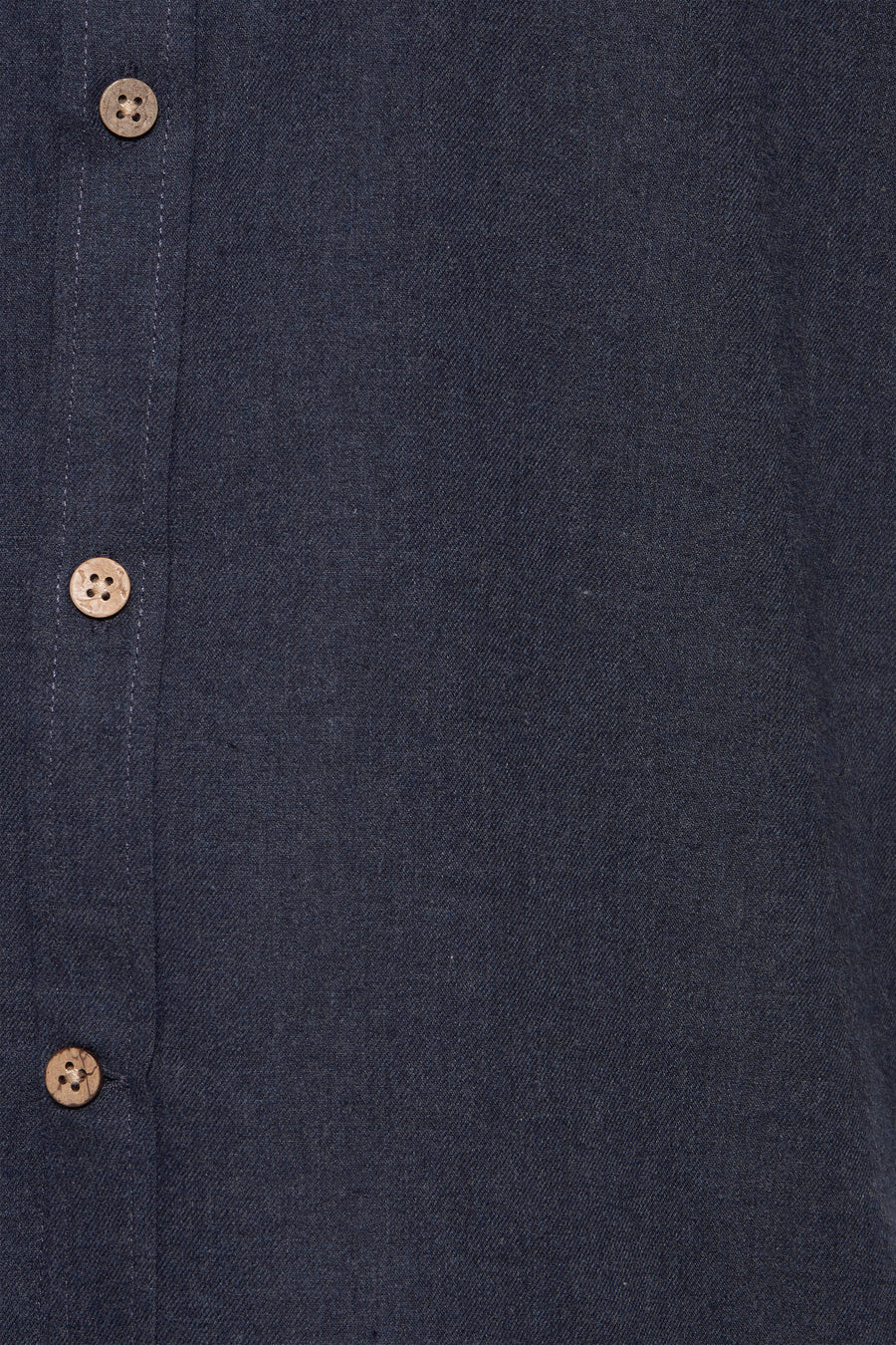 Hemd met lange mouwen - blauw - SOLID