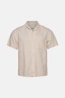 Chemise (manches courtes) Beige - SOLID