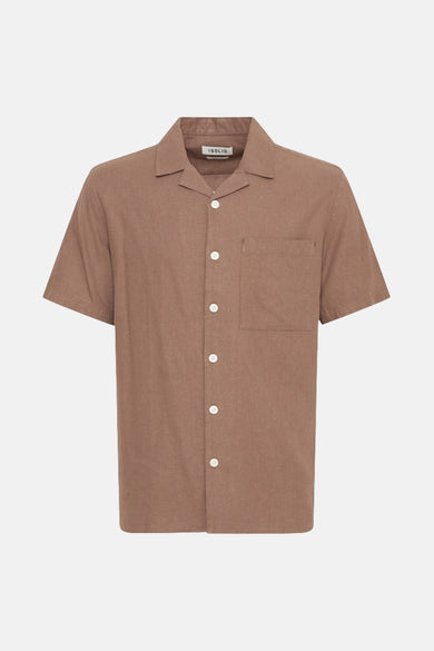 Chemise (manches courtes) Brun - SOLID