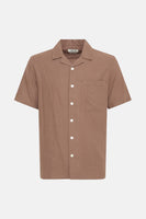 Chemise (manches courtes) Brun - SOLID