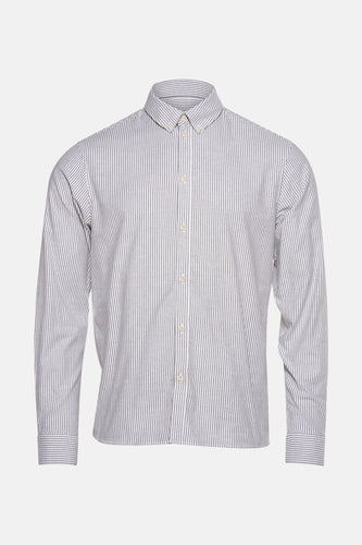 Chemise à manches longues - Blanc - SOLID