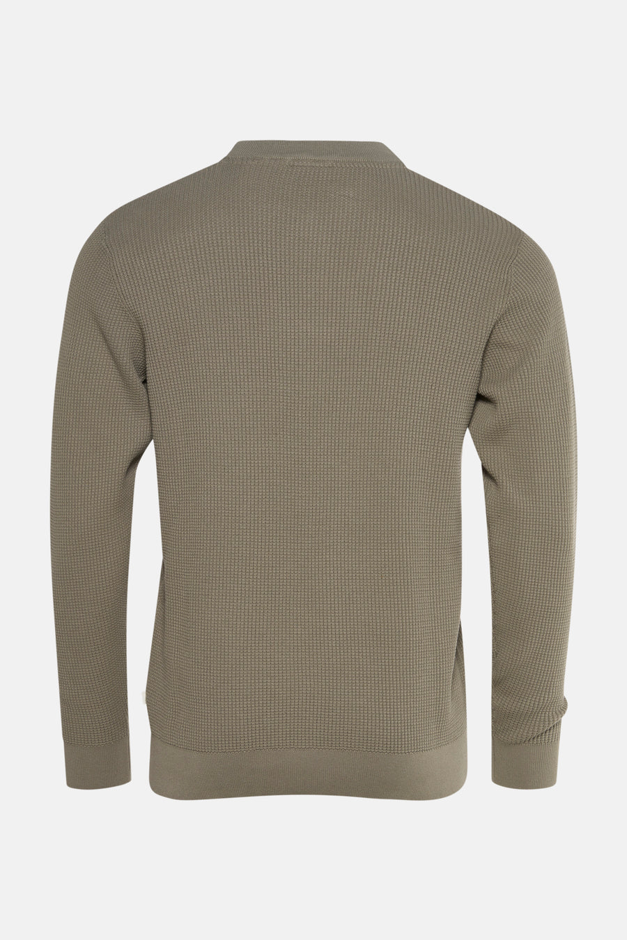 Pull à col rond - vert - SOLID