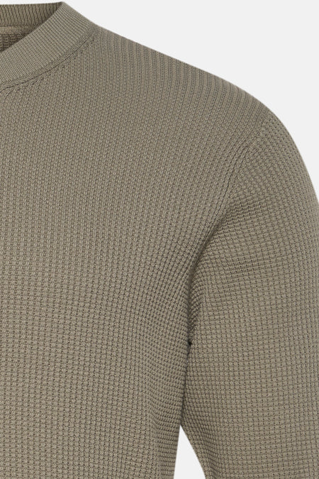 Pull col O Vert - SOLID