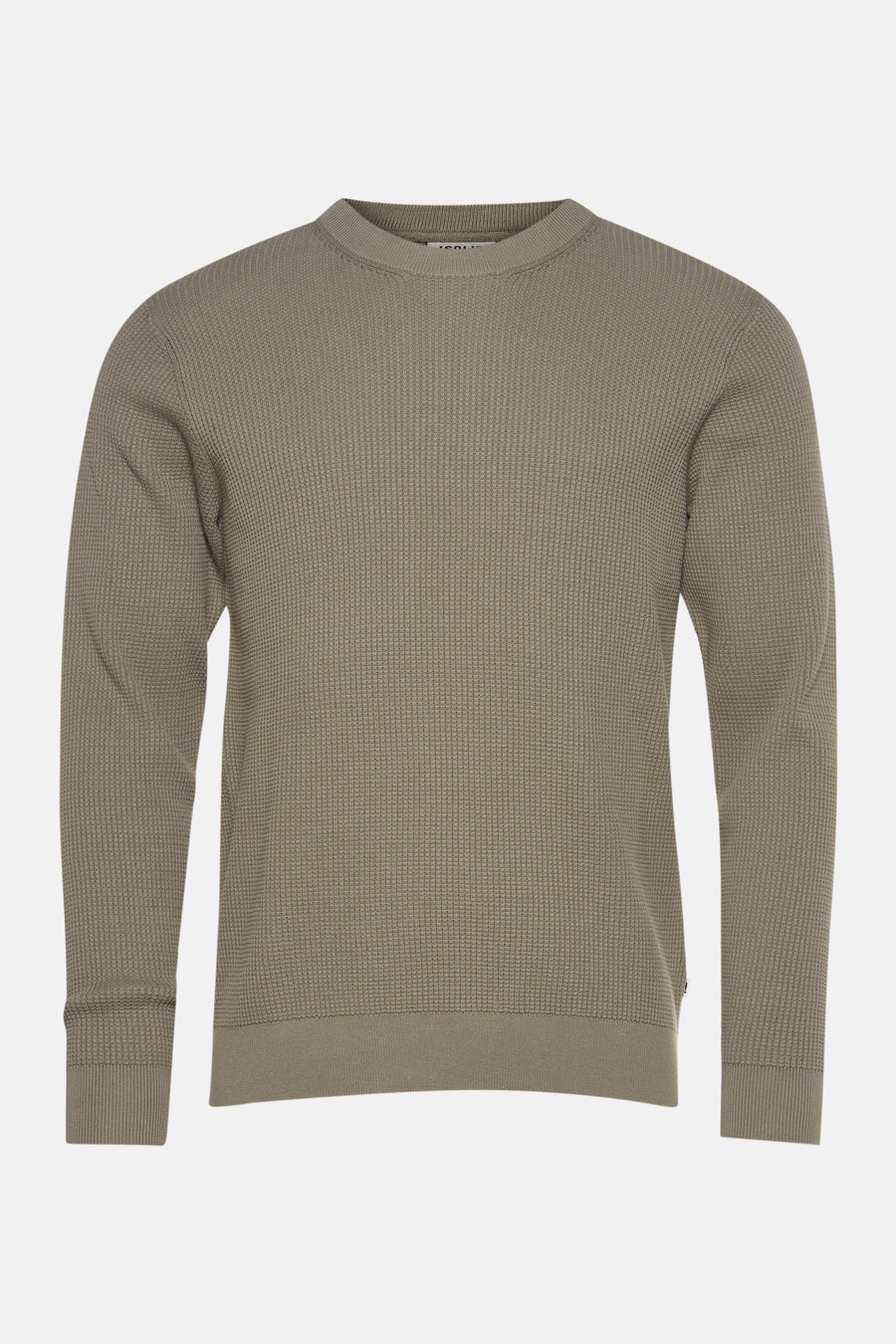 Pull à col rond - vert - SOLID