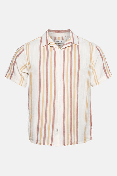 Chemise (manches courtes) Brun - SOLID
