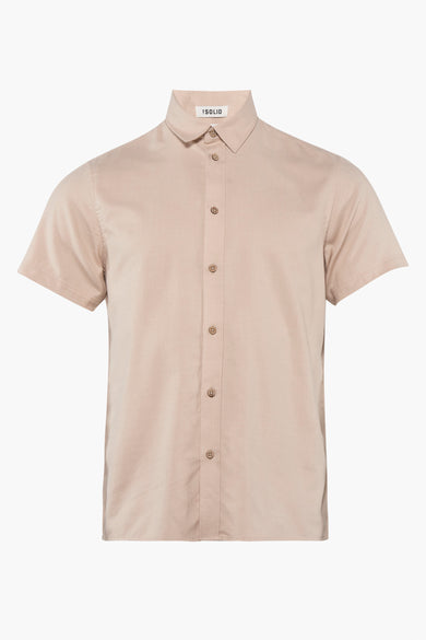 Chemise (manches courtes) Écru - SOLID