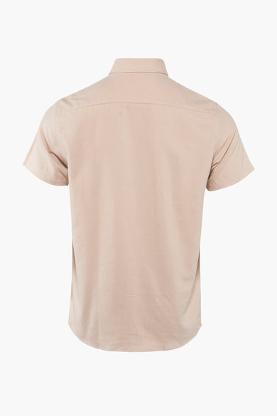 Chemise (manches courtes) Écru - SOLID