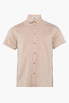 Chemise (manches courtes) Écru - SOLID