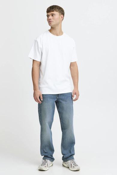 Jeans straight Light blue denim - SOLID