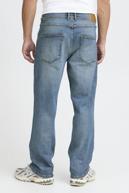 Jeans straight Light blue denim - SOLID