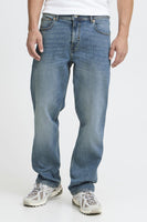 Jeans straight Light blue denim - SOLID