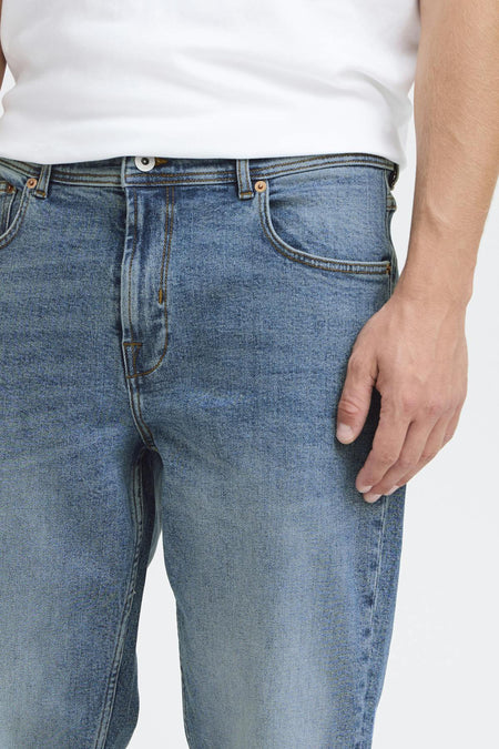 Jeans straight Light blue denim - SOLID