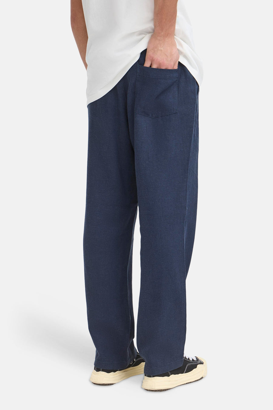 Broek blauw - SOLID