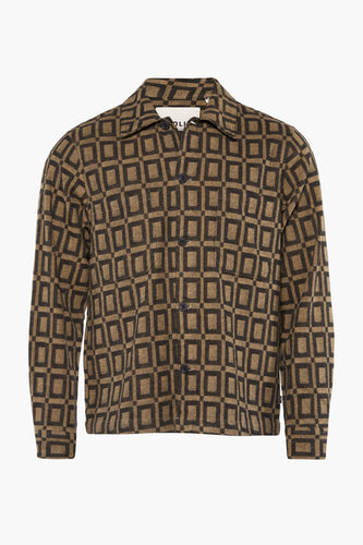 Chemise à manches longues - beige