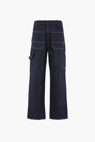 MASON - dark blue denim - SOLID - 5