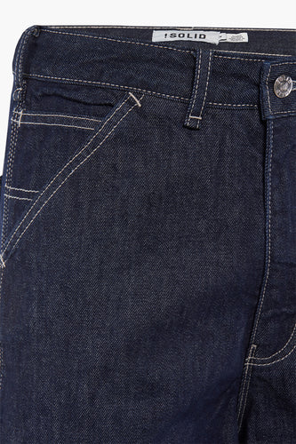 MASON - dark blue denim - SOLID - 5