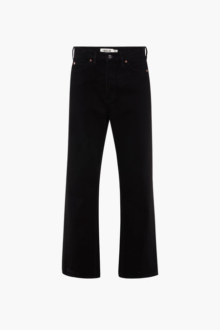 Jeans wide Noir - SOLID