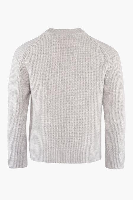 Pull col O Gris - SOLID