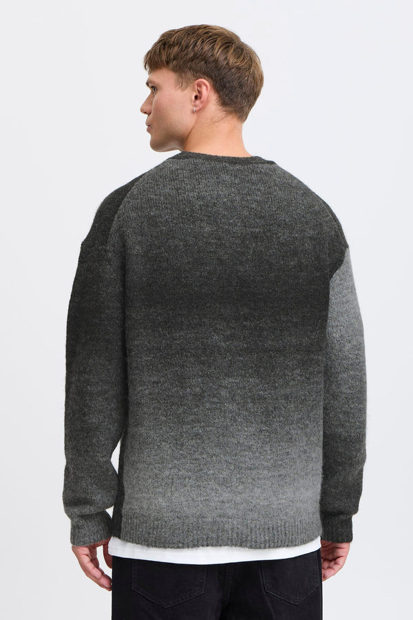 Pull col O Gris - SOLID