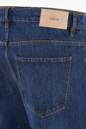 MITCH - dark blue denim - SOLID