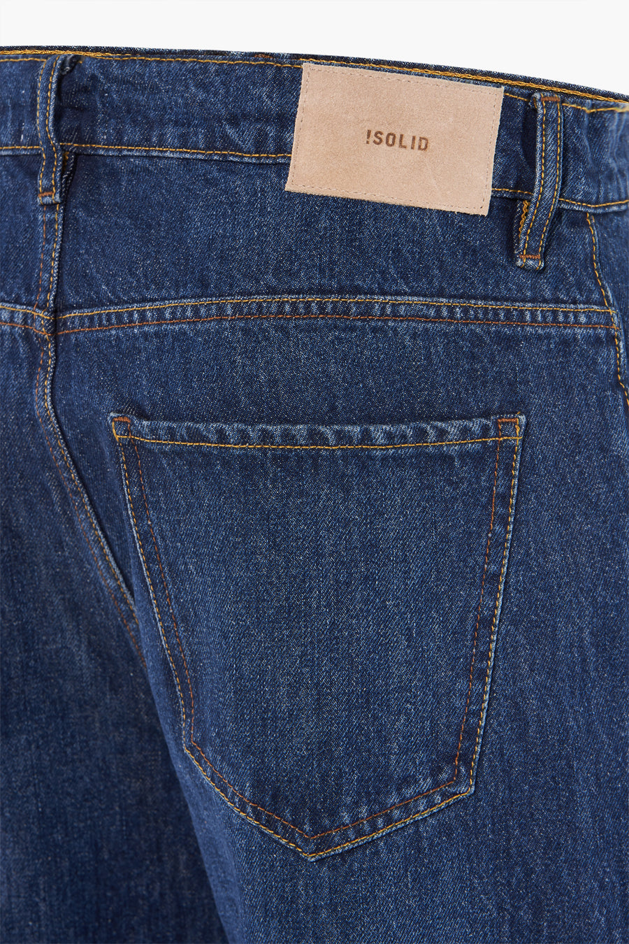 MITCH - dark blue denim - SOLID