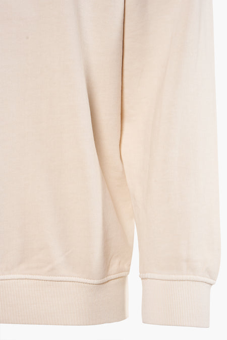 Sweat col O Beige - SOLID