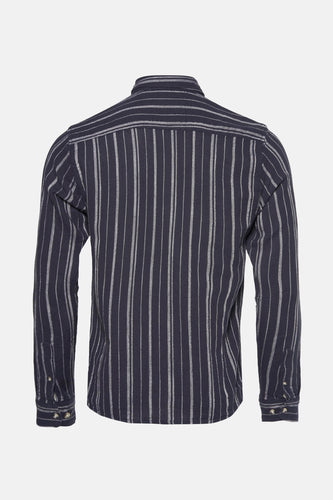Chemise à manches longues - Bleu