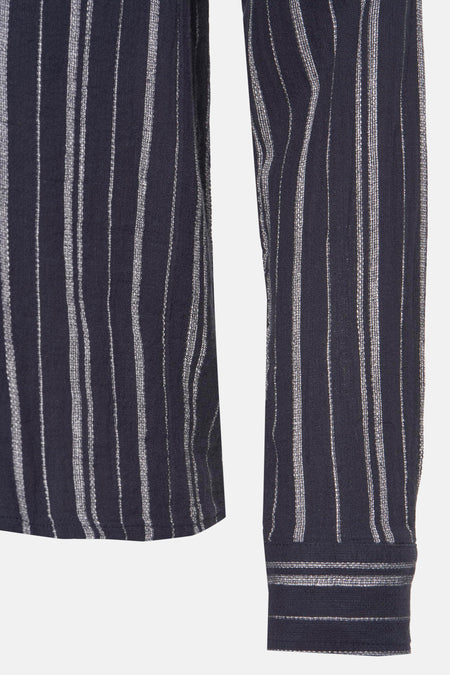 Chemise (manches longues) Bleu - SOLID