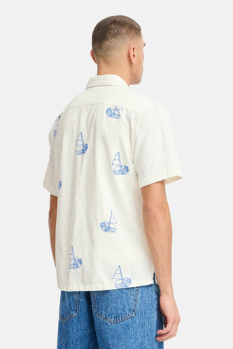 Hemd met korte mouwen - wit - SOLID