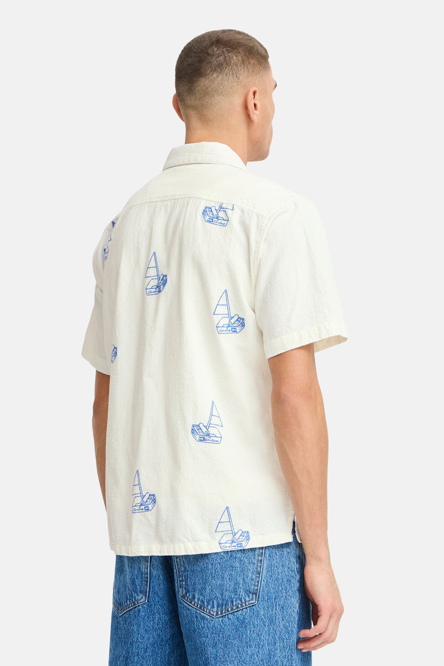 Hemd met korte mouwen - wit - SOLID