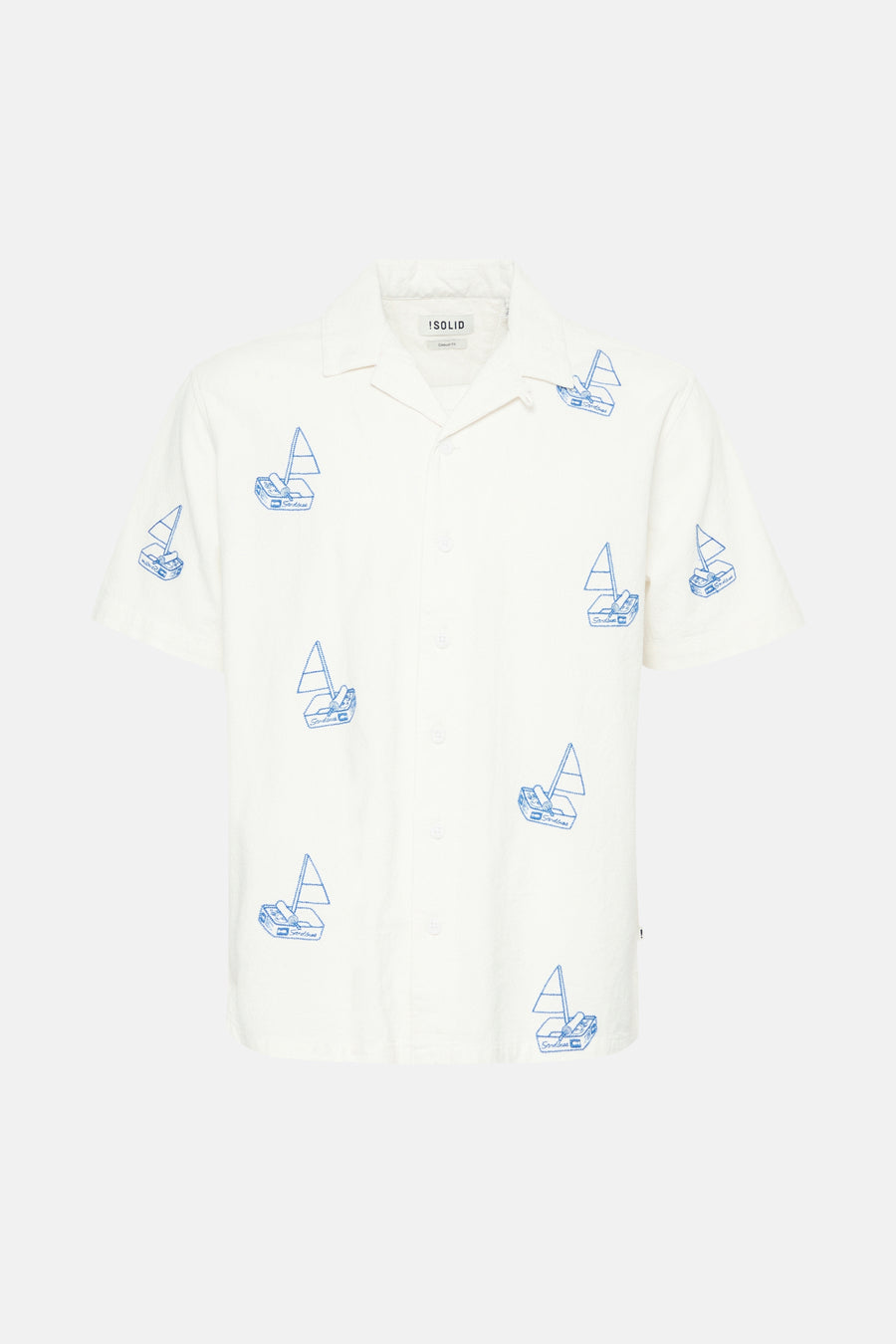 Hemd met korte mouwen - wit - SOLID