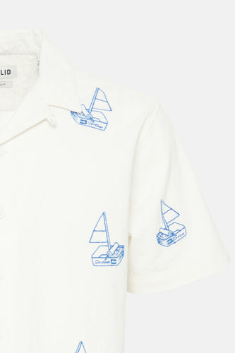 Hemd met korte mouwen - wit - SOLID