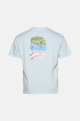 T-shirt met korte mouwen - blauw - SOLID