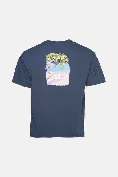 T-shirt (manches courtes) Bleu - SOLID