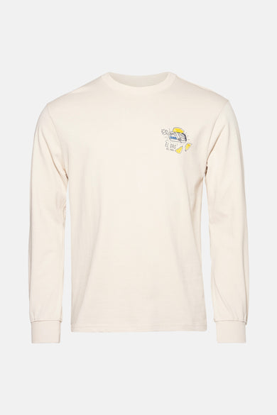T-shirt (manches longues) Écru - SOLID