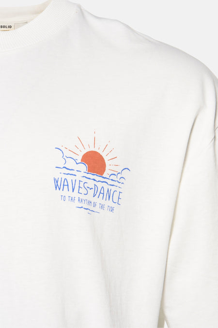 T-shirt (manches courtes) Blanc - SOLID