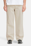 Jeans wide Off white denim - SOLID